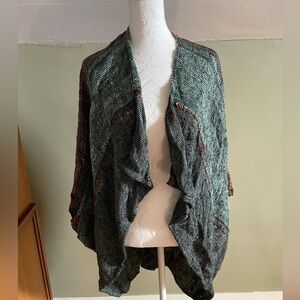 Vintage Multi Color Heavy Cape